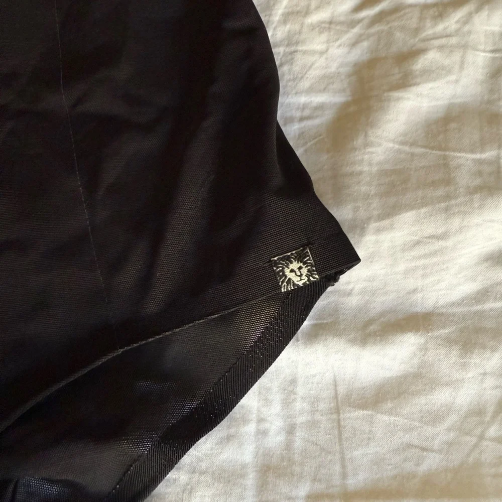 Anne Klein Black Bodysuit One Piece